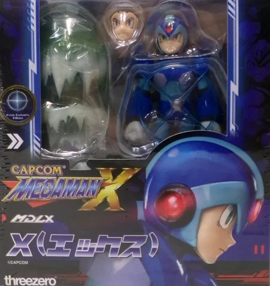 MEGA MAN X MDLX ACTION FIGURE MEGAMAN (VICTORY EFFECT) 12 CM